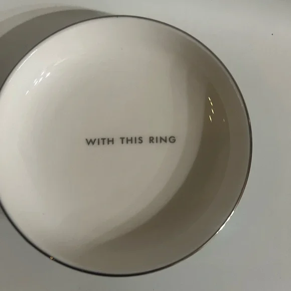 Kate Spade Lenox With this Ring Dish - Picture 1 of 4